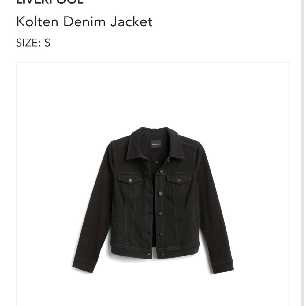 Black Kolten Denim Jacket